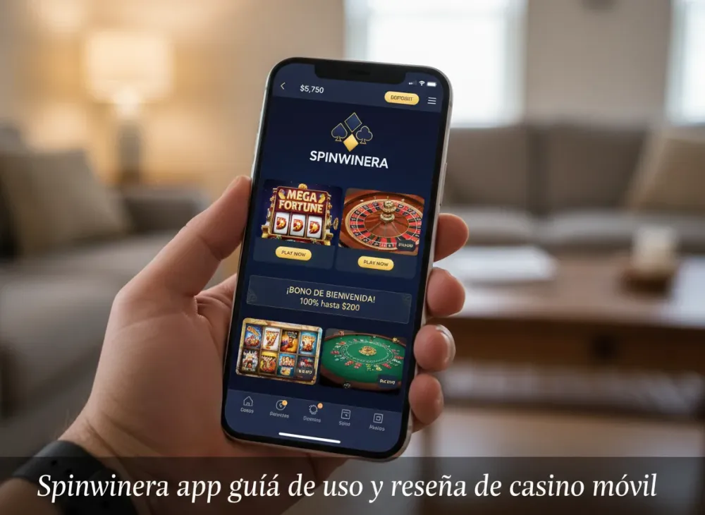 Spinwinera app guía de uso y reseña de casino móvil