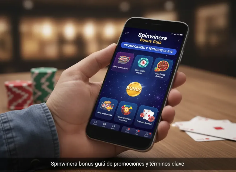 Spinwinera bonus guía de promociones y términos clave