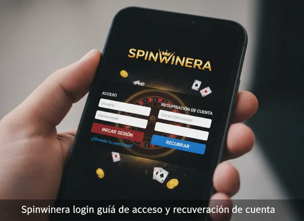 Spinwinera login guía de acceso y recuperación de cuenta